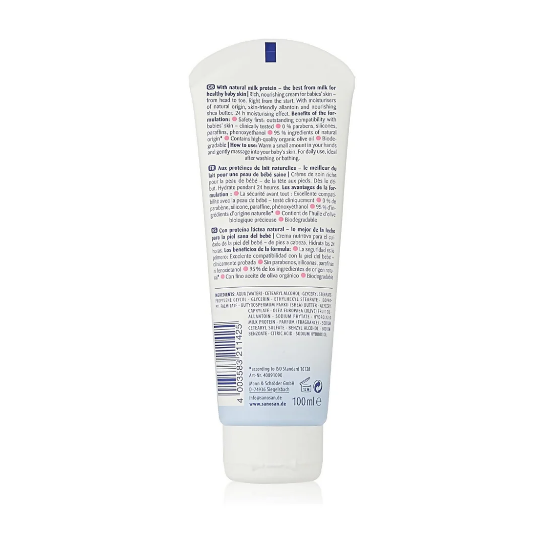 Sanosan Baby Milk Protein Care Cream