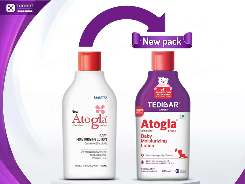 New Atogla Baby Moisturizing Lotion