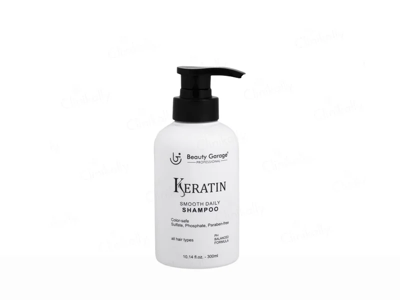 Keratin Smooth Daily Shampoo + Conditioner Combo
