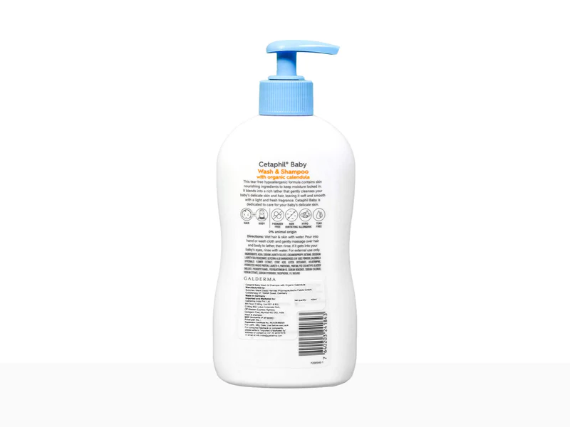 Cetaphil Baby Wash & Shampoo with Organic Calendula