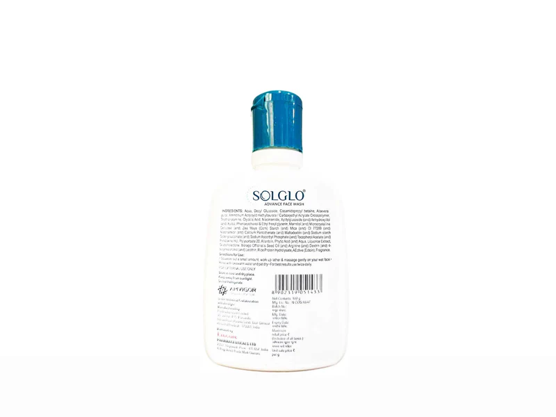 Solglo Advance Face Wash