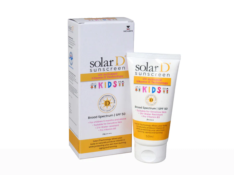 "Solar D Kids Sunscreen SPF 50/PA++++ "