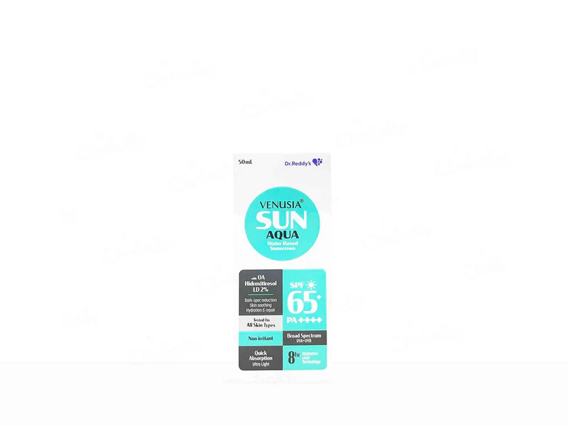 Venusia Sun Aqua WaterBased Sunscreen SPF65+ PA++++